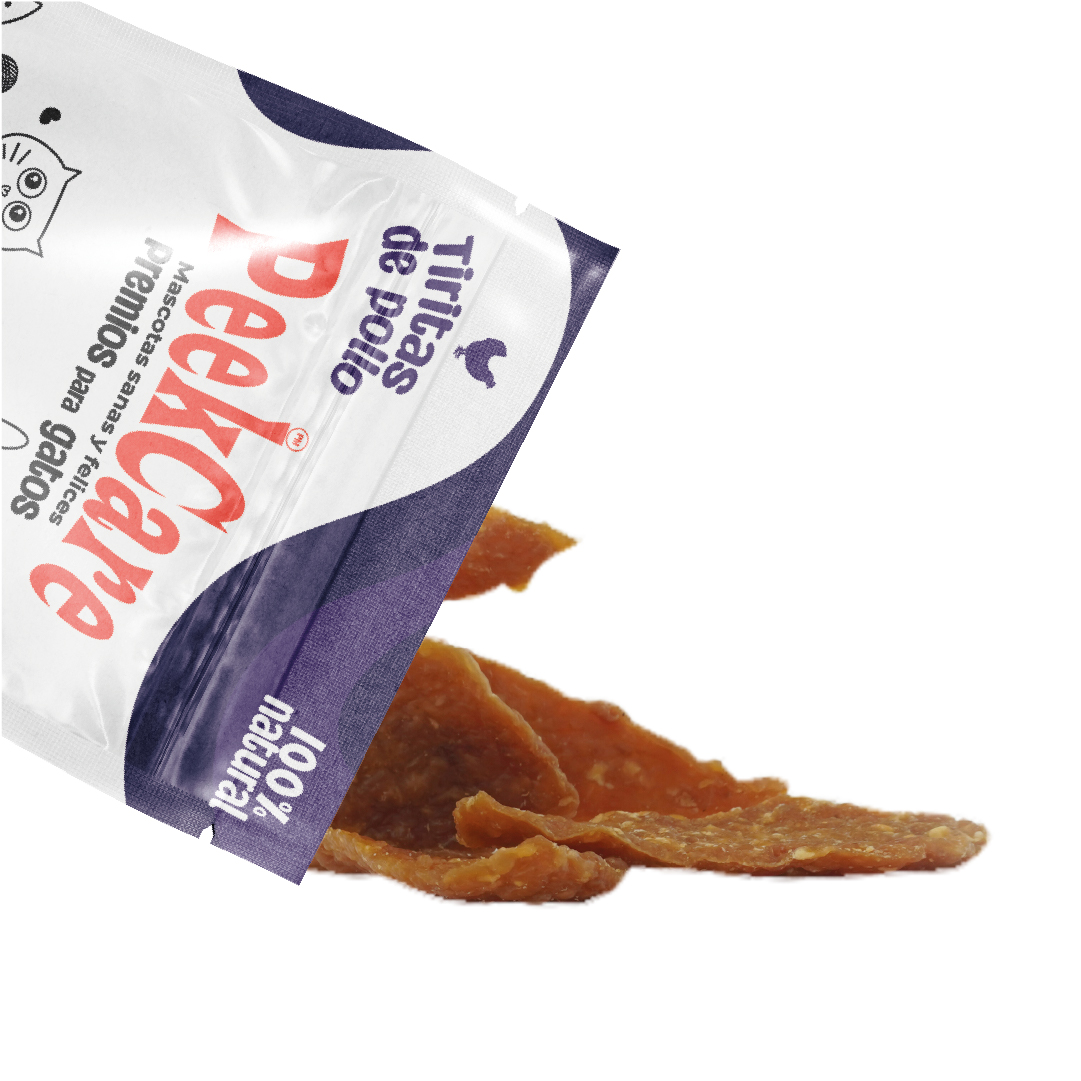 Tiritas de Pollo para Gato