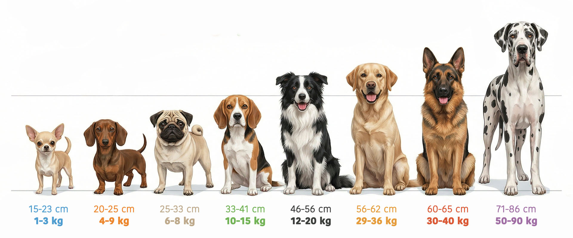 Apto para todas las razas - Perros y gatos de distintas razas